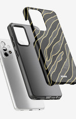 Samsung Galaxy A33 5G Tough Case – Golden Zebra - View 2