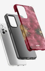 Samsung Galaxy A33 5G Tough Case – Burgendy Shimmer - View 2