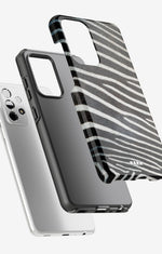 Samsung Galaxy A33 5G Tough Case – Zebra Stripe - View 2