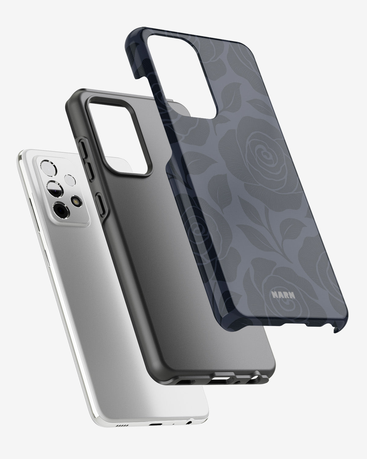 Samsung Galaxy A33 5G Tough Case – Midnight Rose - View 2