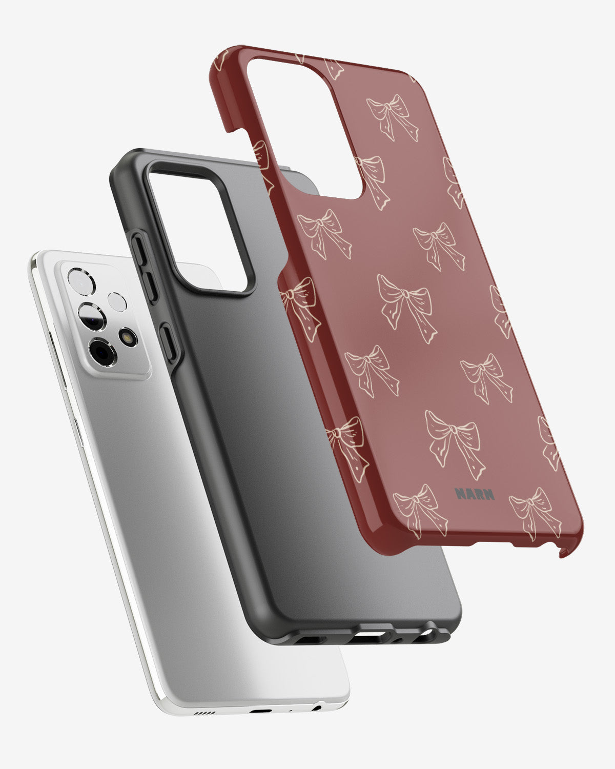 Samsung Galaxy A33 5G Tough Case – Cherry Bows - View 2