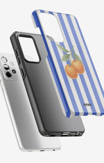 Samsung Galaxy A33 5G Tough Case – Orange Stripes - View 2