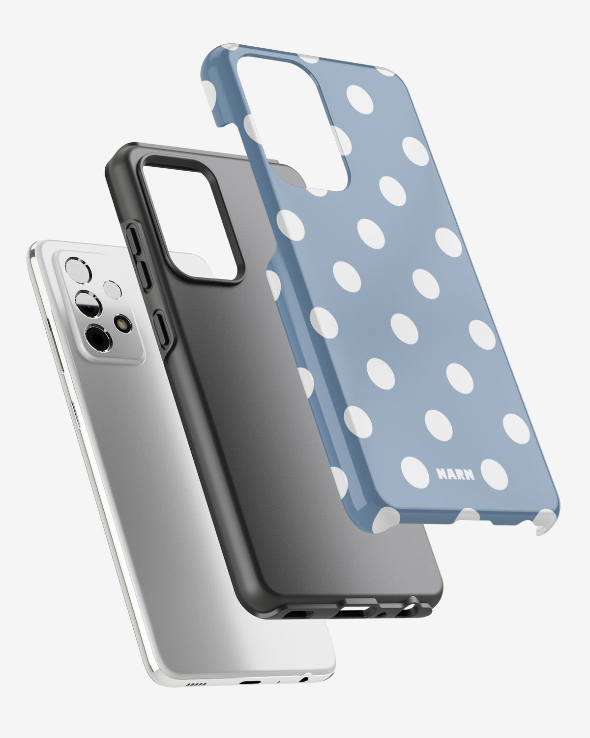 Samsung Galaxy A33 5G Tough Case – Sky Dots - View 2