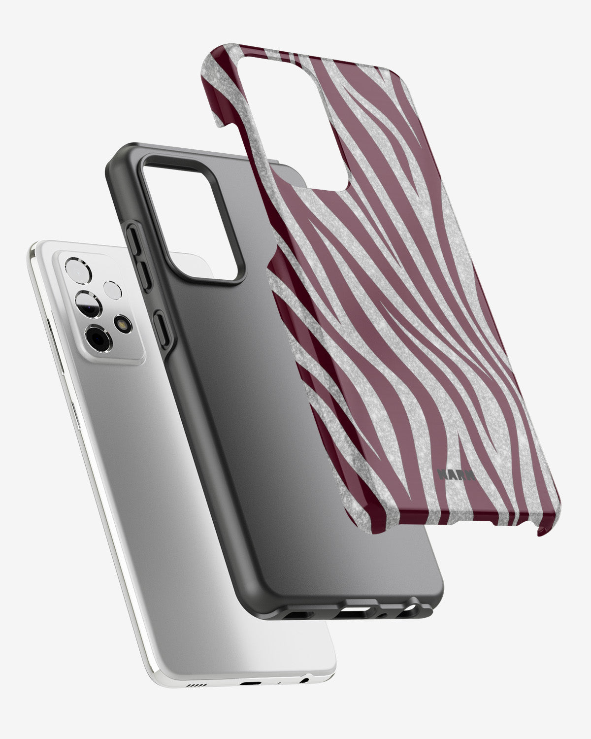 Samsung Galaxy A33 5G Tough Case – Velvet Zebra - View 2