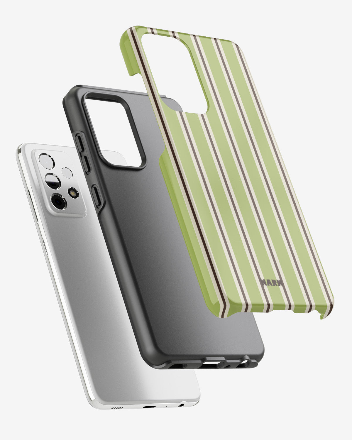 Samsung Galaxy A33 5G Tough Case – Matcha Lines - View 2