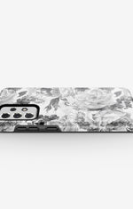 Samsung Galaxy A33 5G Tough Case – Black & White Bloom - View 3