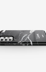 Samsung Galaxy A33 5G Tough Case – Custom - Black Marble - View 3