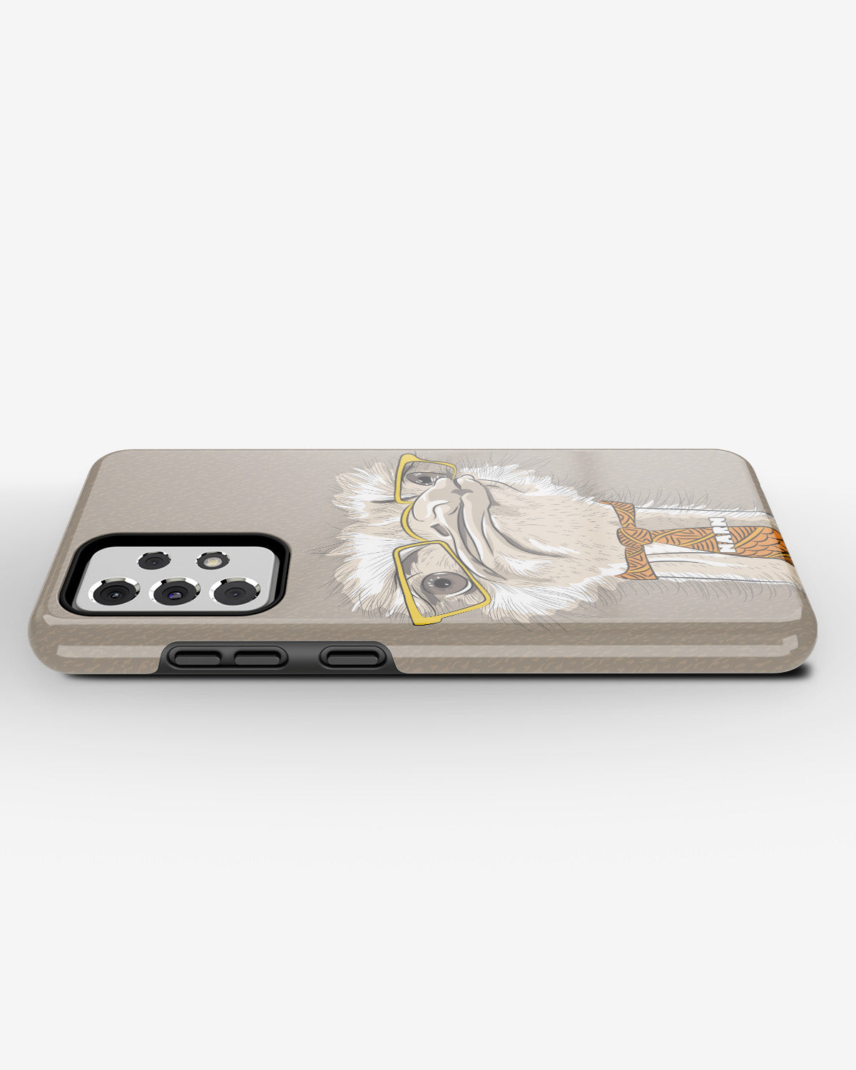 Samsung Galaxy A33 5G Tough Case – Hipster Ostrich - View 3