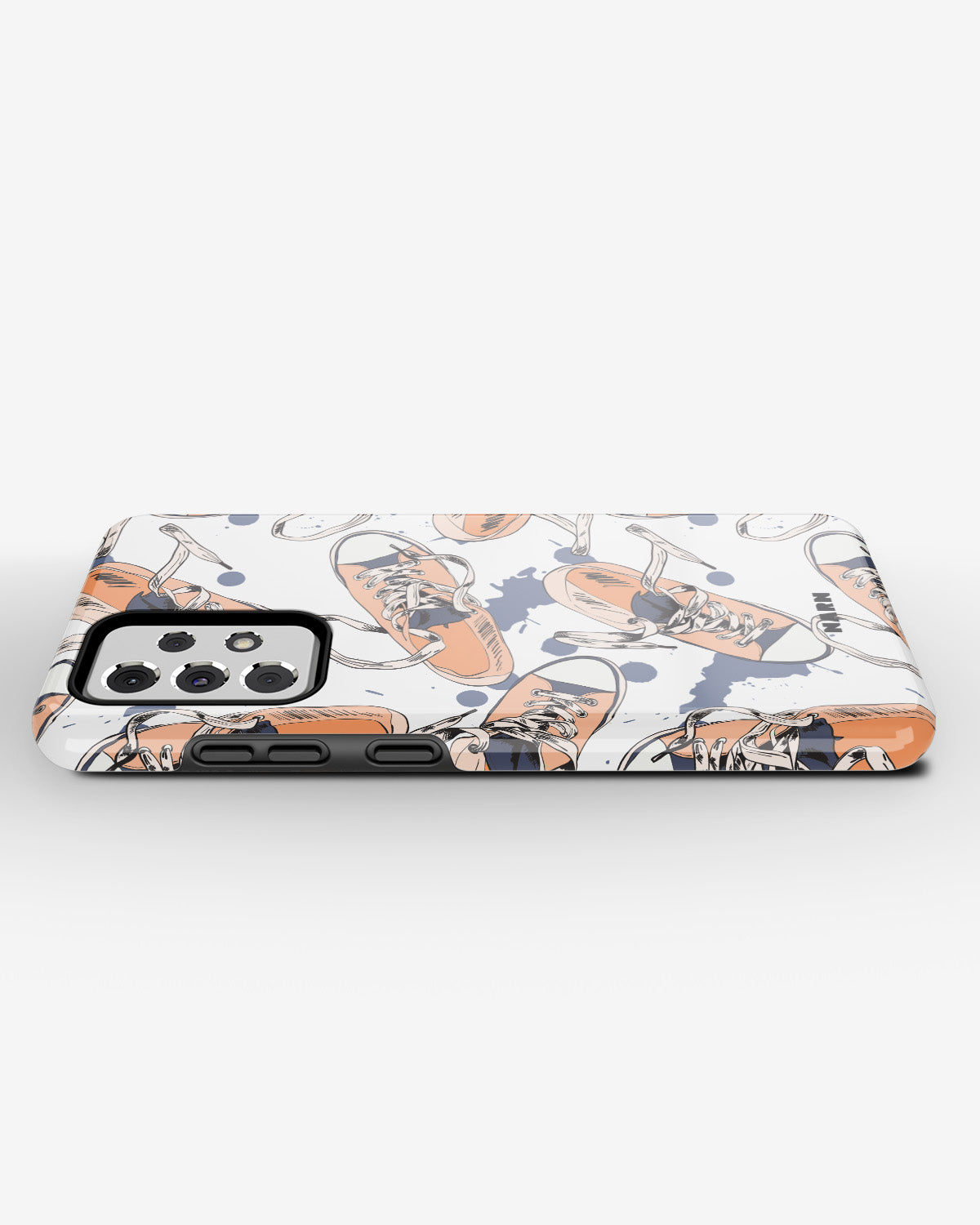 Samsung Galaxy A33 5G Tough Case – Apricot Sneakers - View 3