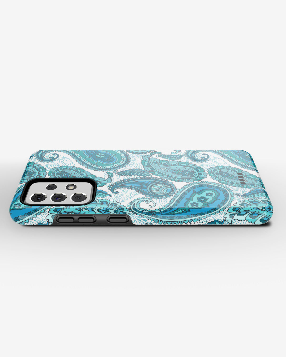 Samsung Galaxy A33 5G Tough Case – Turquoise Paisley - View 3