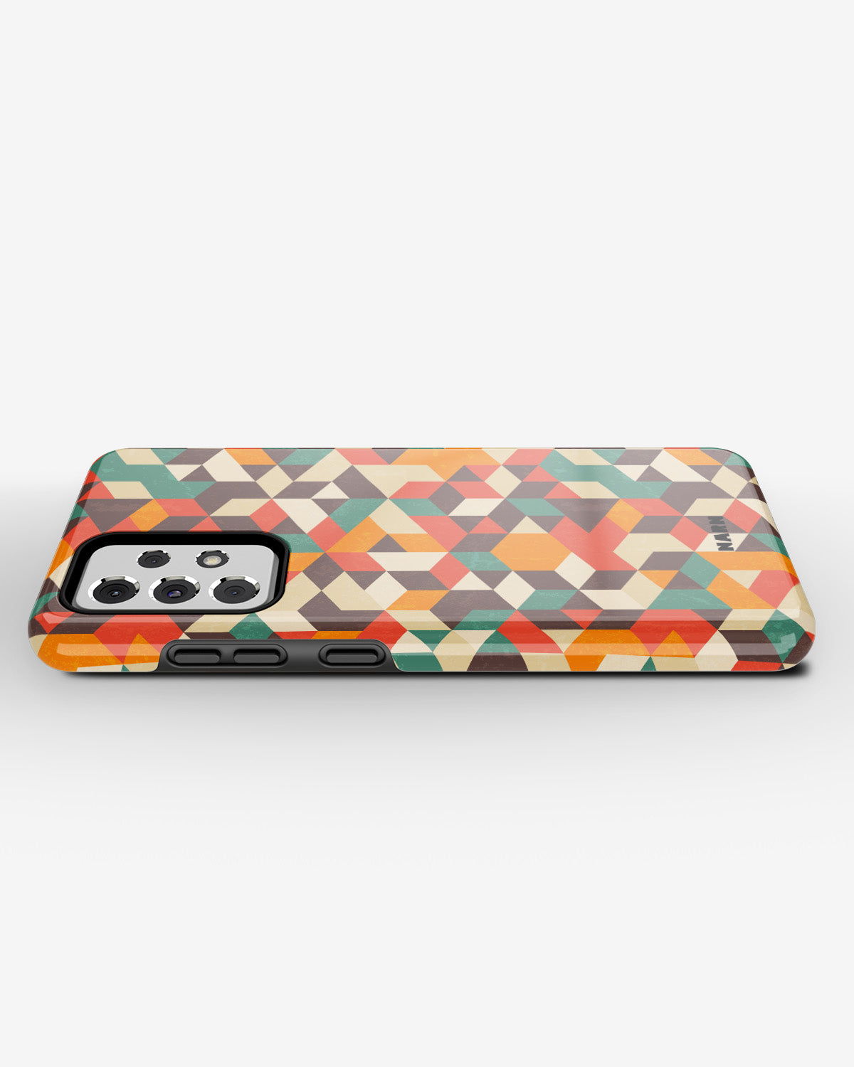 Samsung Galaxy A33 5G Tough Case – Retro Geometric - View 3