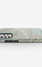 Samsung Galaxy A33 5G Tough Case – Paisley Green - View 3