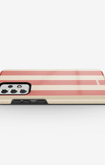 Samsung Galaxy A33 5G Tough Case – Sunset Stripes - View 3