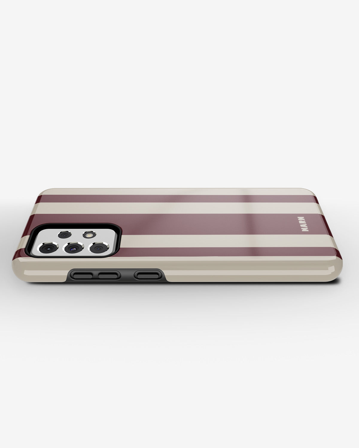 Samsung Galaxy A33 5G Tough Case – Bordeaux Stripe - View 3