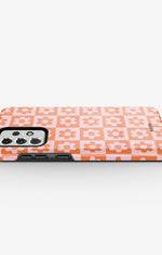 Samsung Galaxy A33 5G Tough Case – Peach Petals - View 3