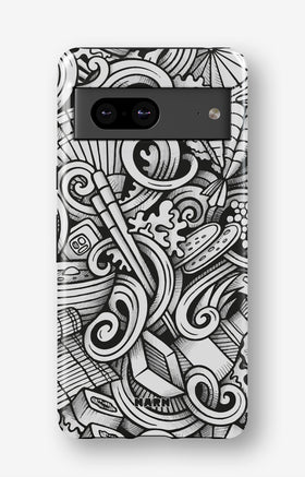 Google Pixel 6a Tough Case – Japanese Pattern - View 1