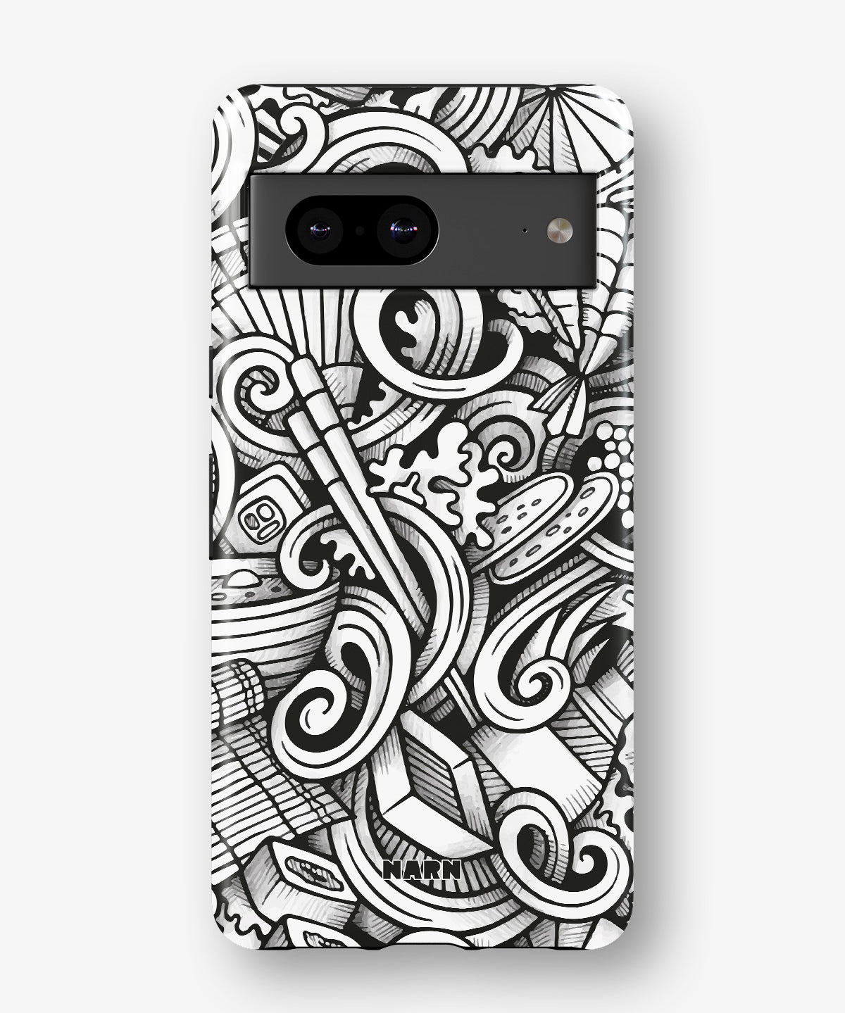 Google Pixel 6a Tough Case – Japanese Pattern - View 1