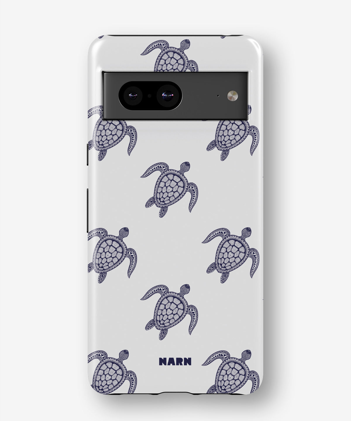 Google Pixel 6a Tough Case – Blue Turtles - View 1