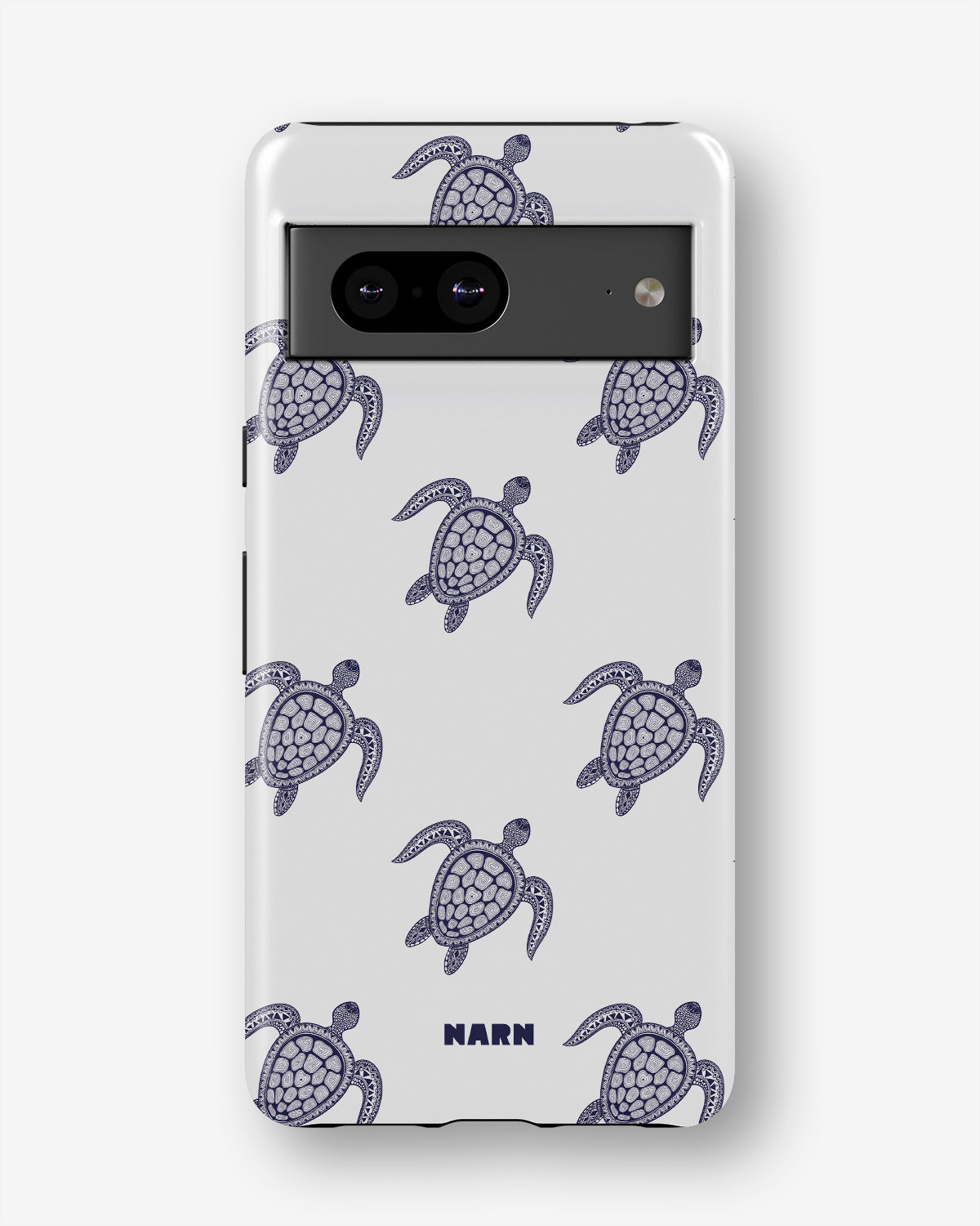 Google Pixel 6a Tough Case – Blue Turtles - View 1