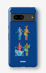 Google Pixel 6a Tough Case – Beatles Blue - View 1
