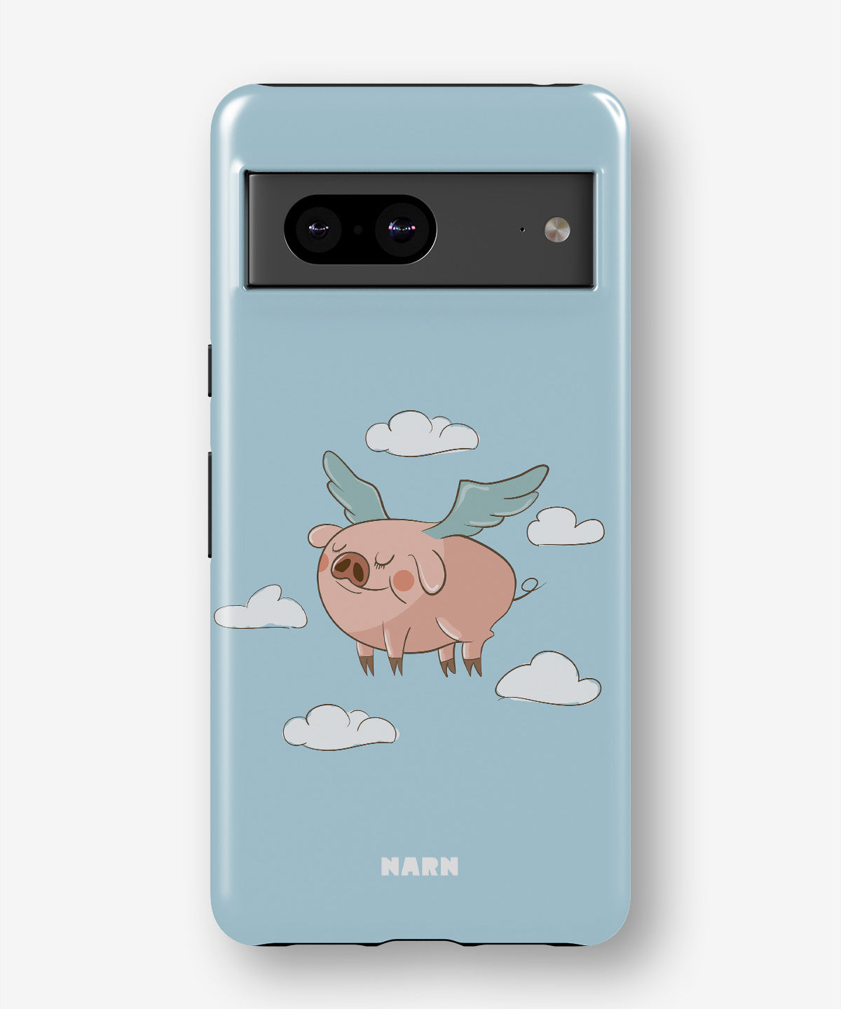 Google Pixel 6a Tough Case – Dreamy Pig - View 1