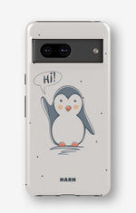 Google Pixel 6a Tough Case – Cute Penguin - View 1