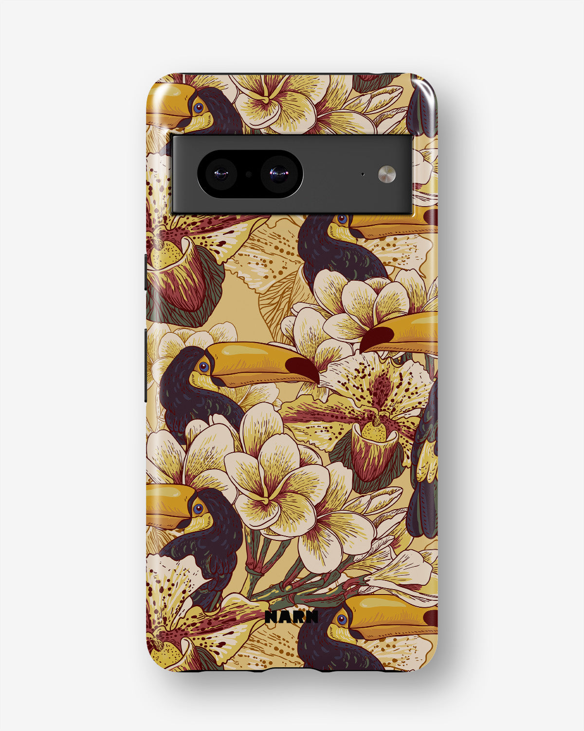 Google Pixel 6a Tough Case – Toucans - View 1