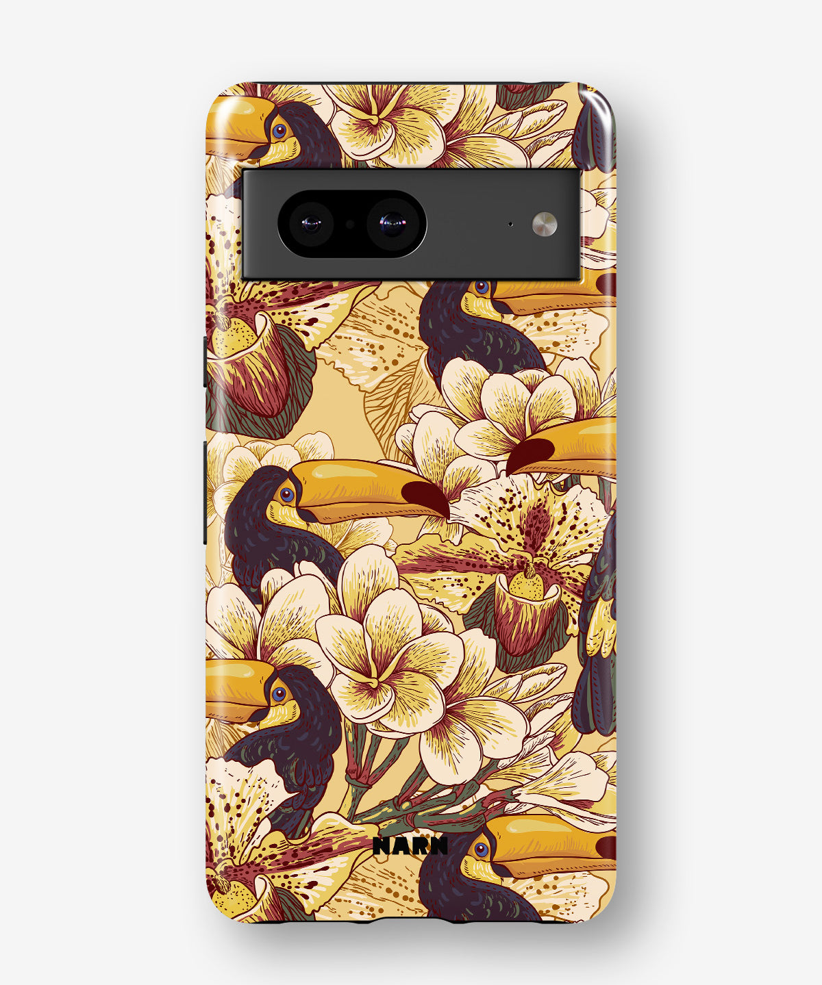 Google Pixel 6a Tough Case – Toucans - View 1