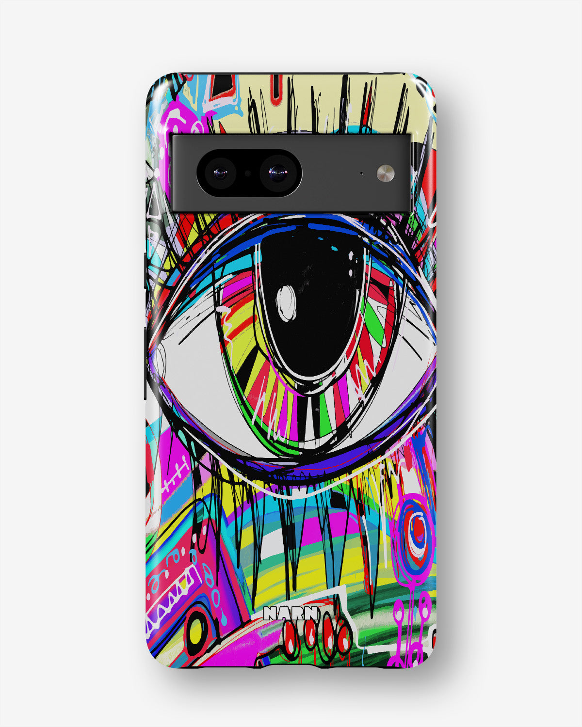 Google Pixel 6a Tough Case – Abstract Eye - View 1