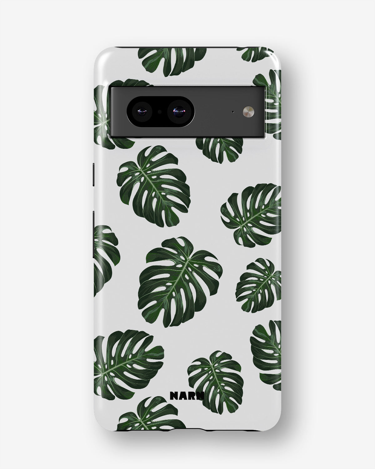 Google Pixel 6a Tough Case – Monstera Pattern - View 1