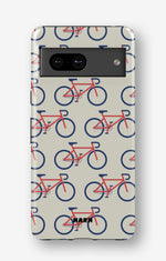 Google Pixel 6a Tough Case – Vintage Bicycle - View 1