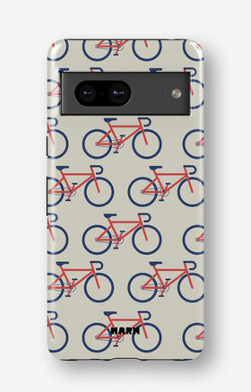 Google Pixel 6a Tough Case – Vintage Bicycle - View 1