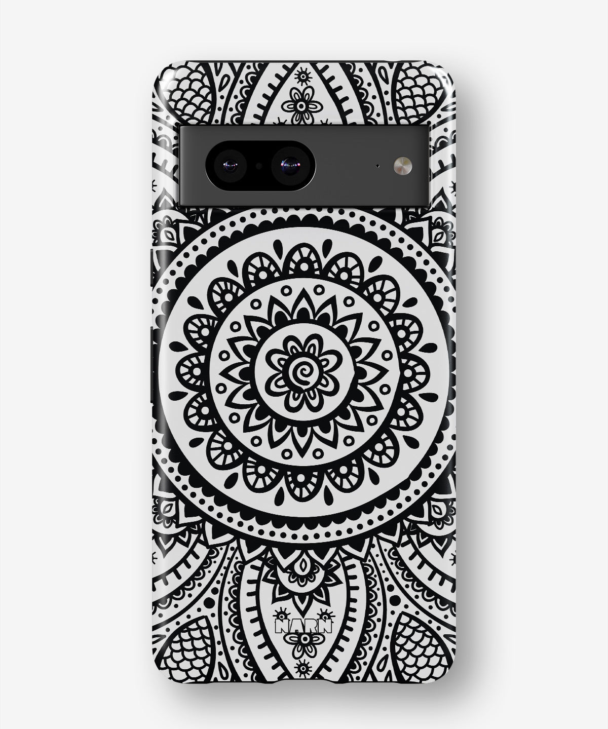 Google Pixel 6a Tough Case – Henna Mandala - View 1