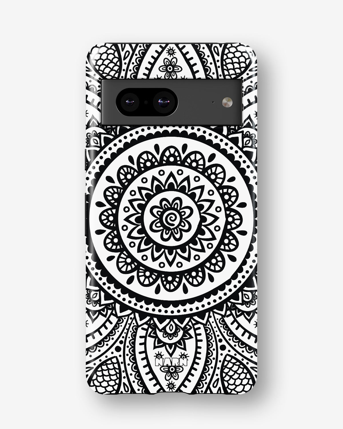 Google Pixel 6a Tough Case – Henna Mandala - View 1
