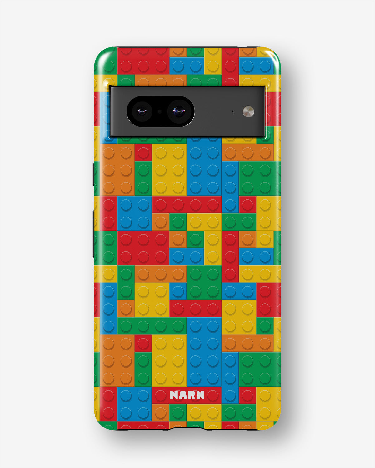 Google Pixel 6a Tough Case – Building Bricks - View 1