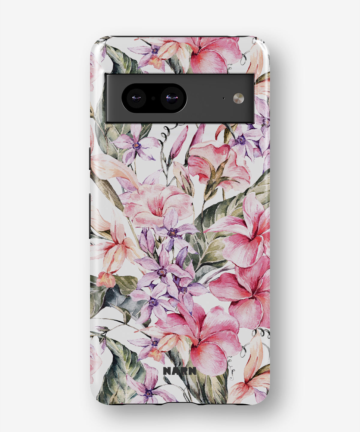 Google Pixel 6a Tough Case – Watercolor Flowers - View 1