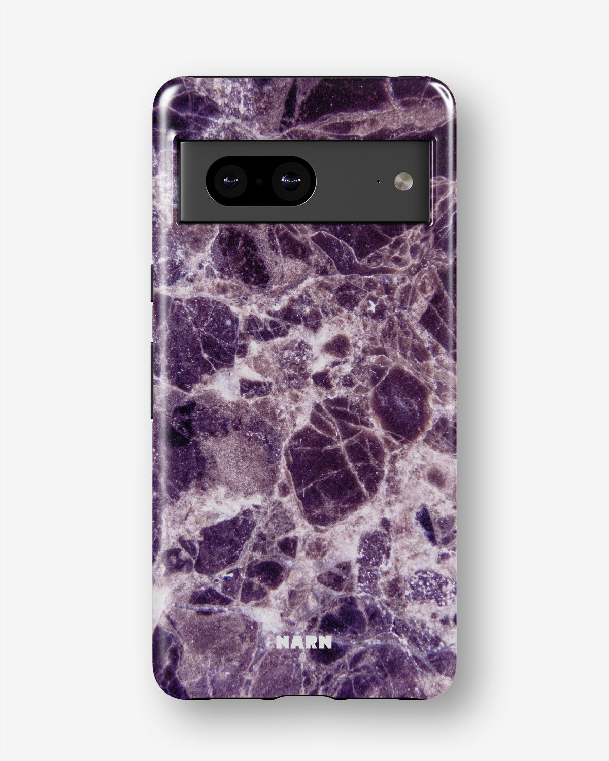 Google Pixel 6a Tough Case – Purple Marble - View 1