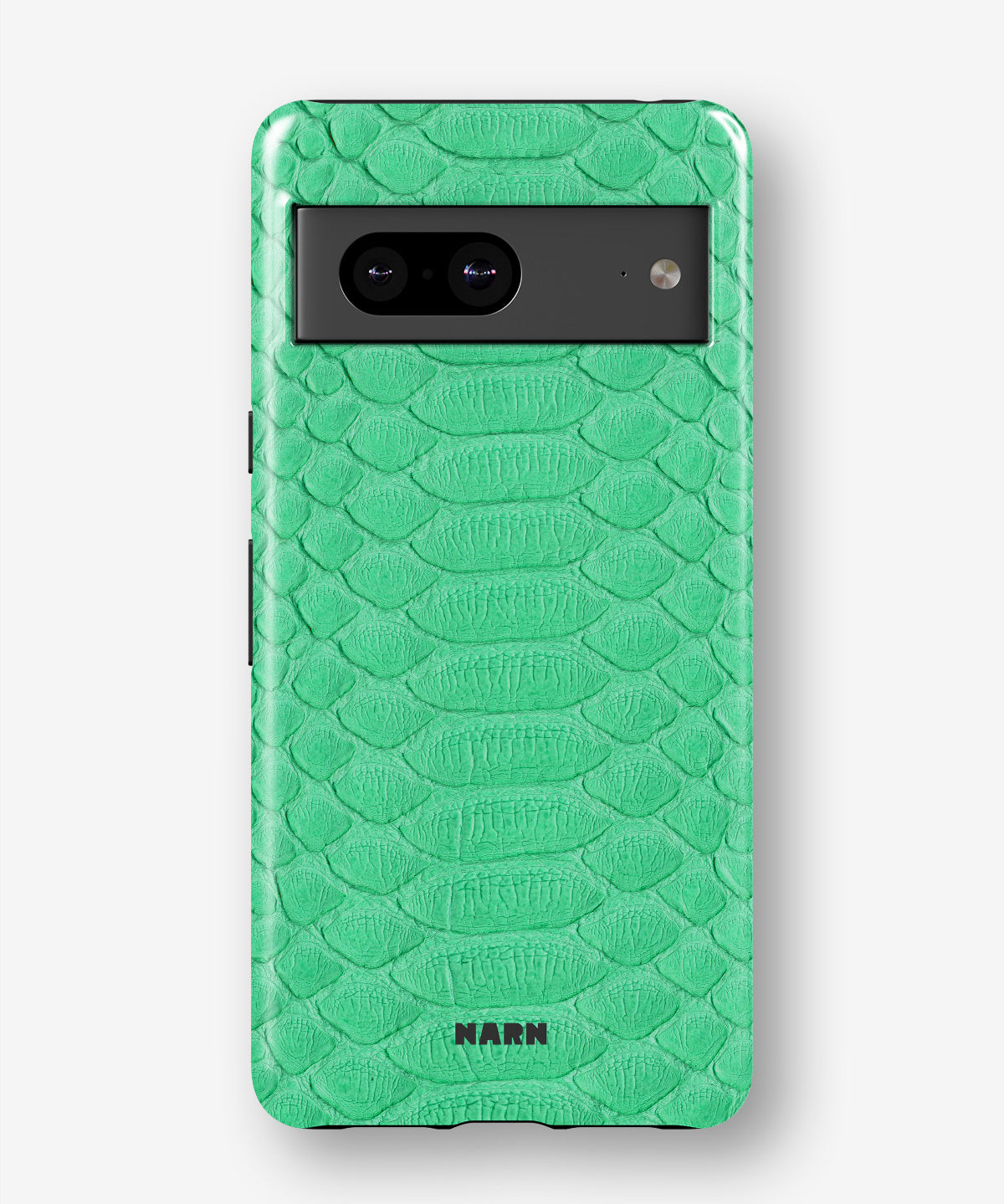 Google Pixel 6a Tough Case – Turquoise Snake - View 1