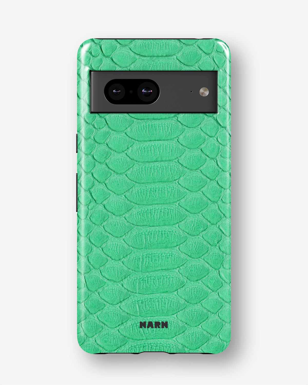 Google Pixel 6a Tough Case – Turquoise Snake - View 1
