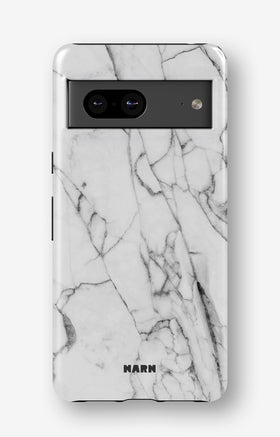Google Pixel 6a Tough Case – Milky Marble - View 1