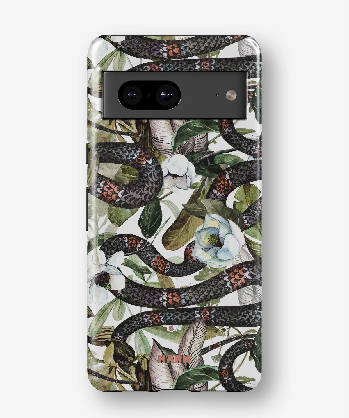 Google Pixel 6a Tough Case – Jungle Snake - View 1