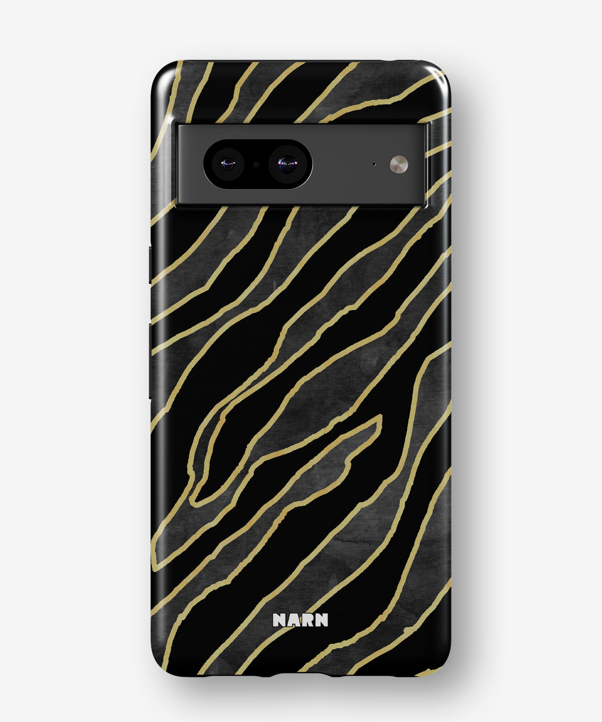 Google Pixel 6a Tough Case – Golden Zebra - View 1