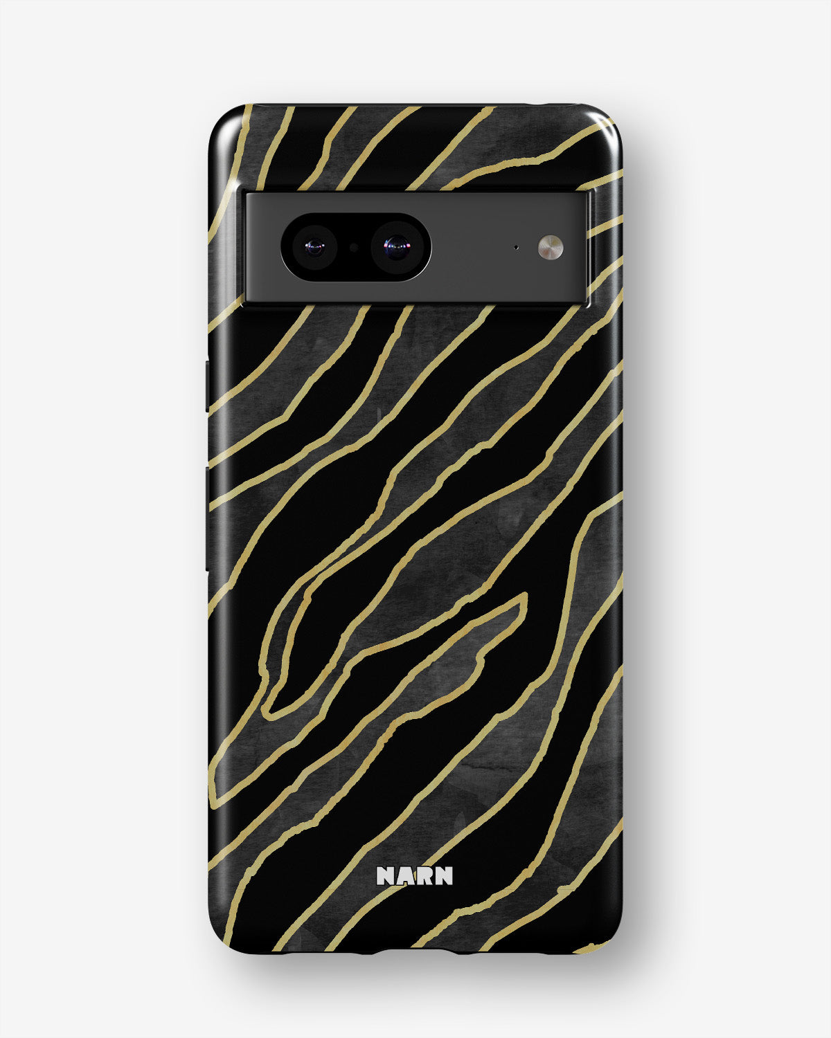 Google Pixel 6a Tough Case – Golden Zebra - View 1