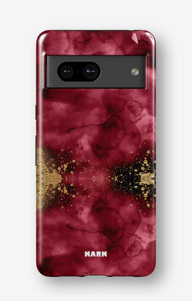 Google Pixel 6a Tough Case – Burgendy Shimmer - View 1
