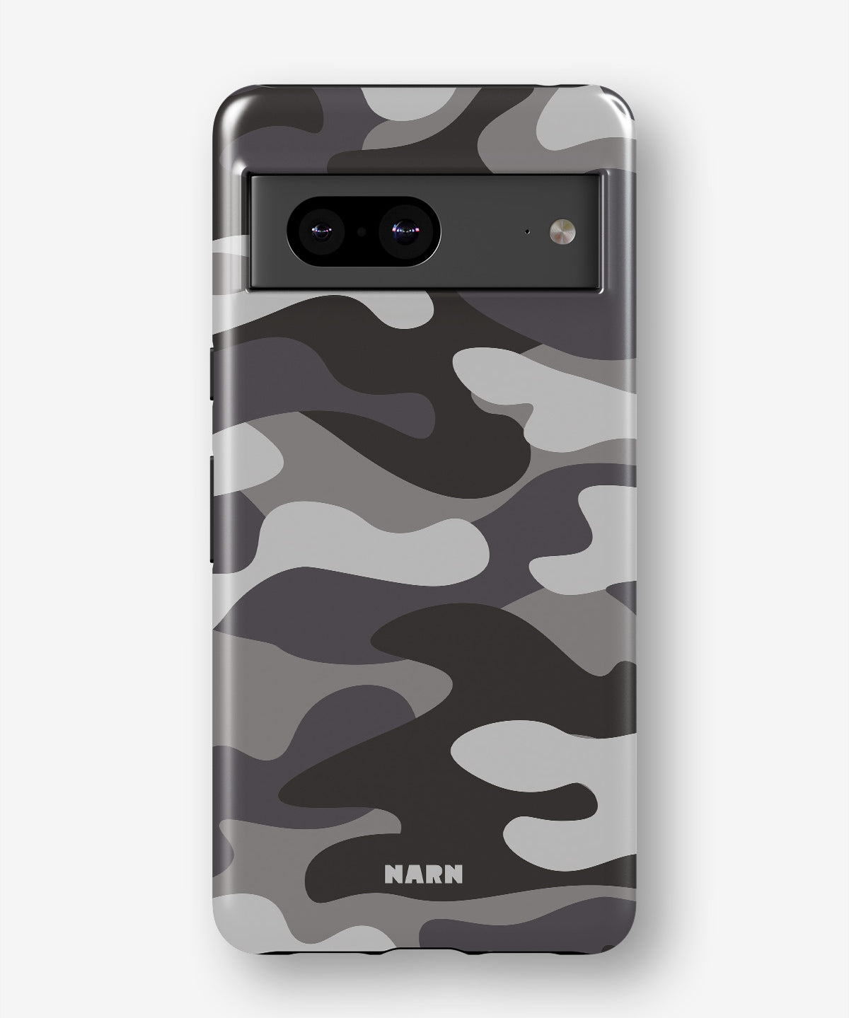 Google Pixel 6a Tough Case – Grey Camo - View 1