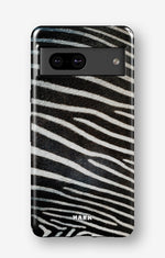 Google Pixel 6a Tough Case – Zebra Stripe - View 1