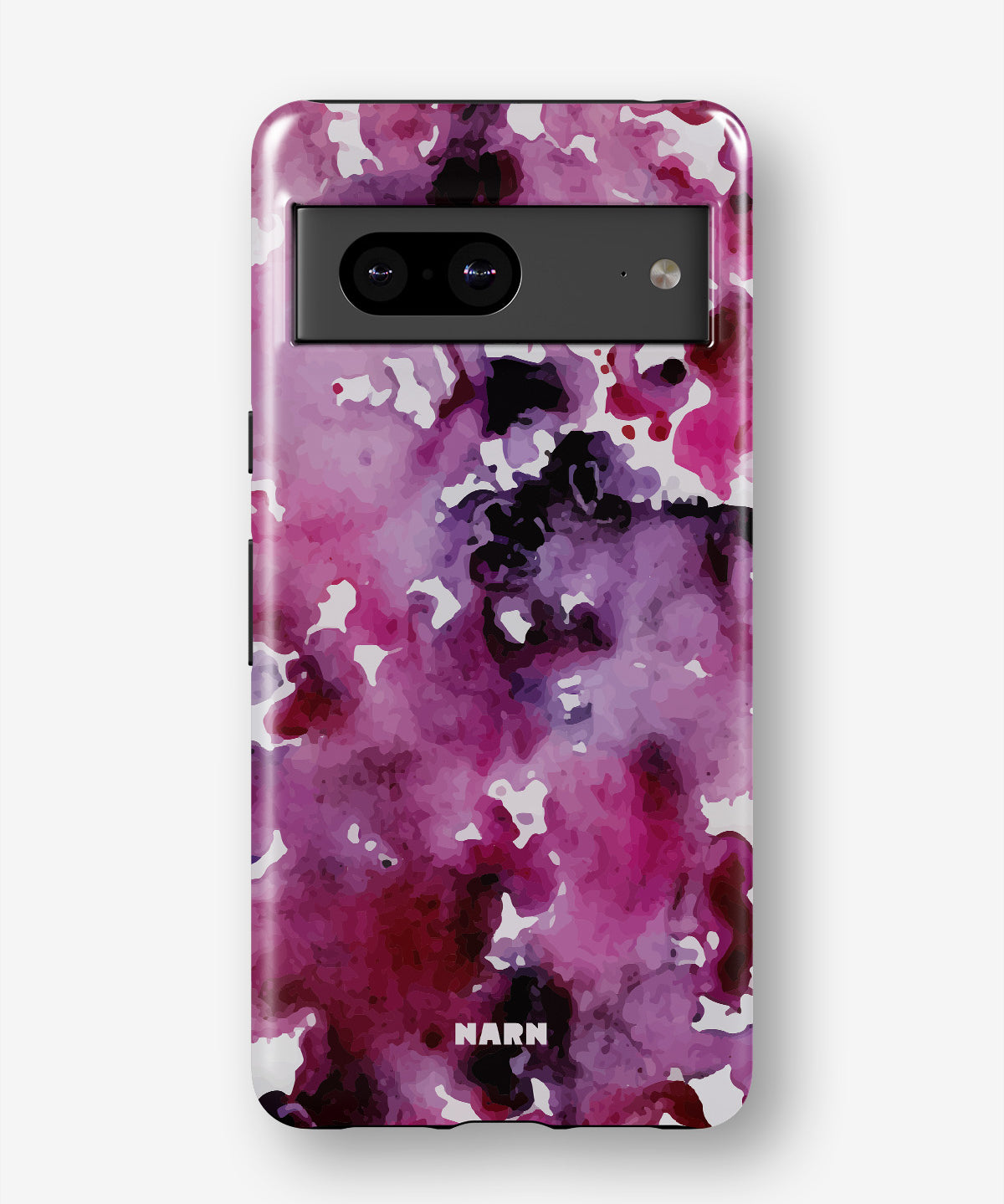 Google Pixel 6a Tough Case – Floral Splash - View 1