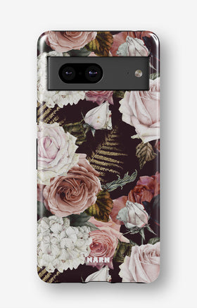 Google Pixel 6a Tough Case – Midnight Roses - View 1