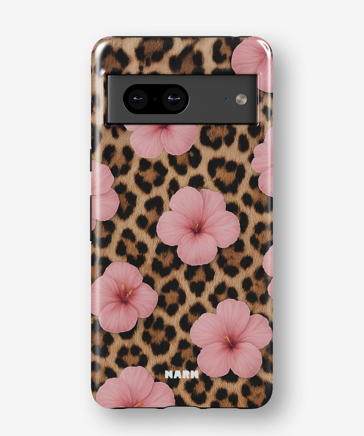 Google Pixel 6a Tough Case – Leopard Flower - View 1