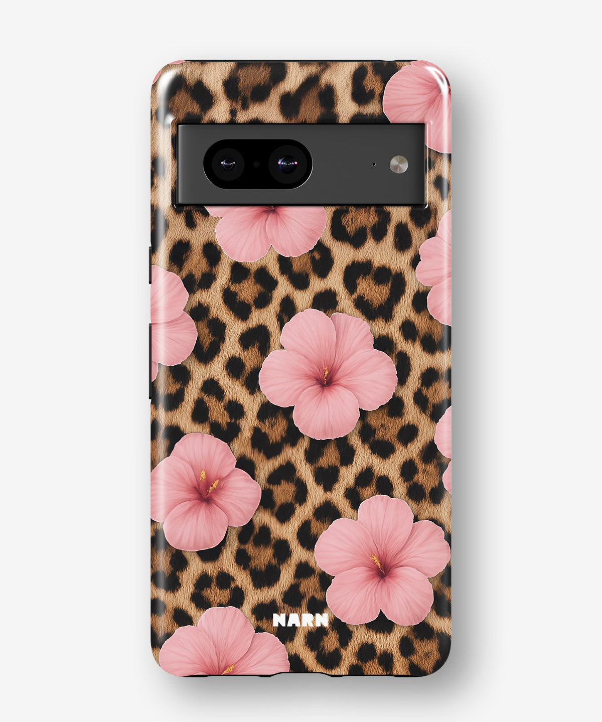 Google Pixel 6a Tough Case – Leopard Flower - View 1